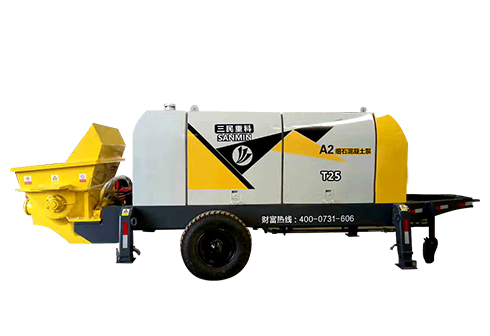 细石混凝土泵车